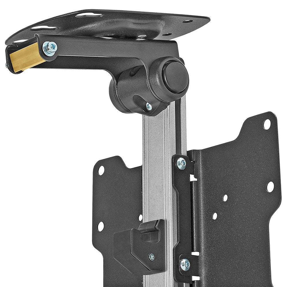 Black/Silver Ceiling Cabinet TV Mount G455