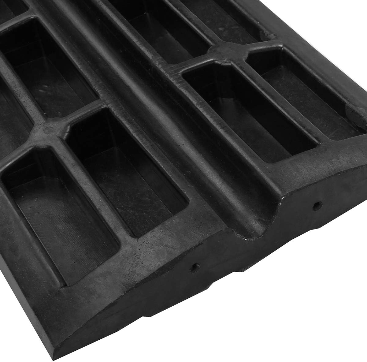 Rubber Curb Ramps 2.5 Inch Rise 1 Pack 10 Ton Capacity P3155