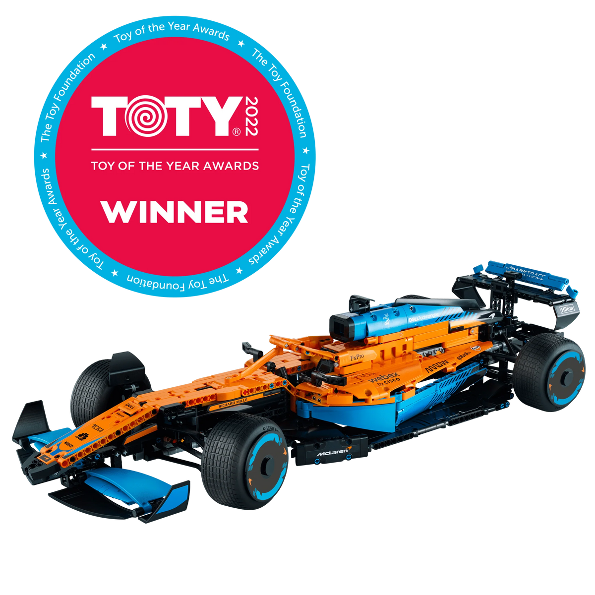 Technic McLaren Formula 1 Race Car Model Building Kit B4295