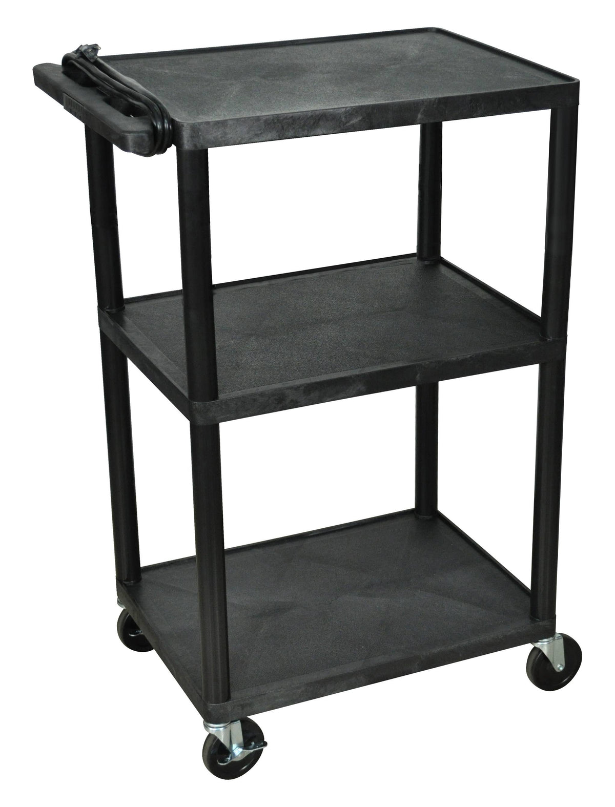 Black 42x22 Presentation Cart I44408