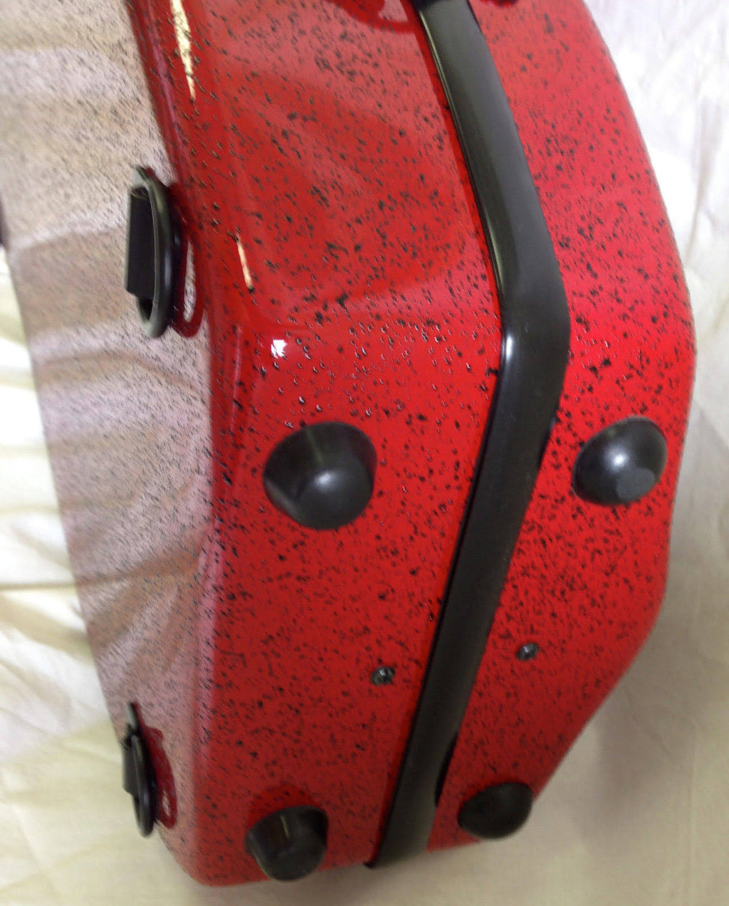 Red 4/4 Fiberglass Violin Case O939588