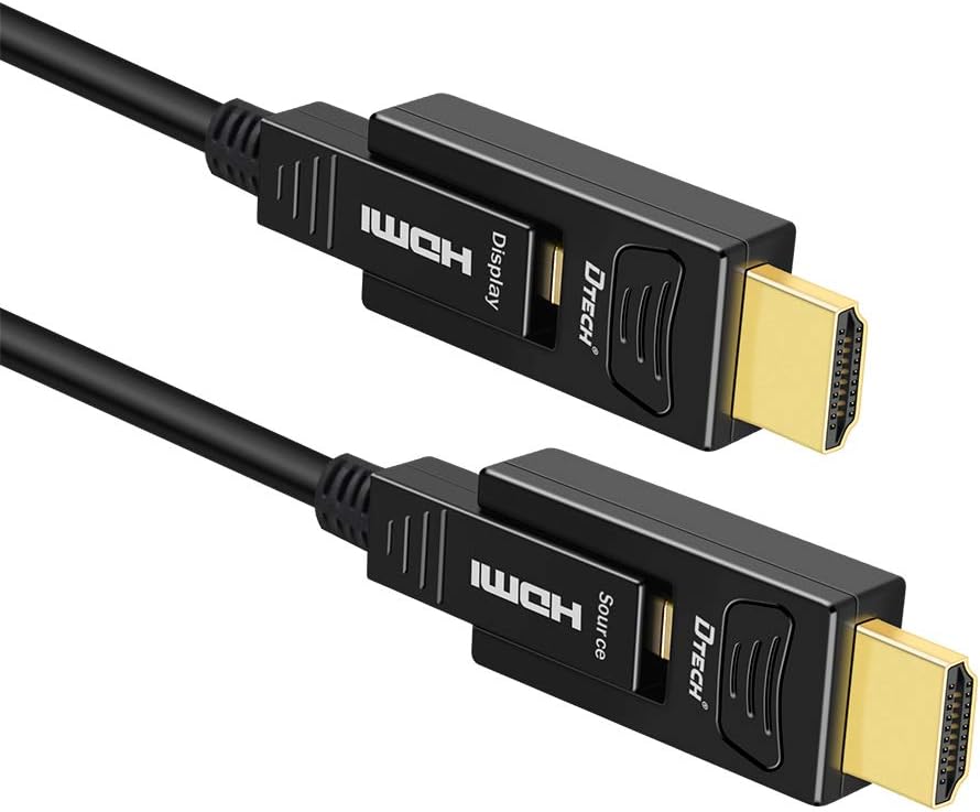 Fiber Optic HDMI Cable 50 Feet 4K 60Hz High Speed T76713