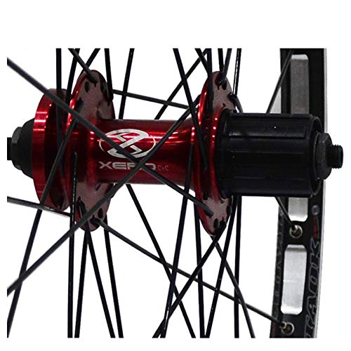 26 Inch Bicycle Wheelset 32 Hole Disc Brake V Brake Quick Release Double Layer Rim 7-8-9 Speed Wheel B99515