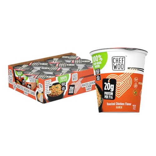12 PACK Vegan Roasted Chicken Ramen Cup Noodles C44673