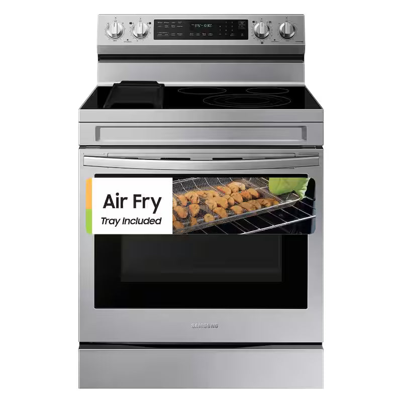 6.3 cu. ft. Convection Electric Range with AirFry in Stainless Steel Y364