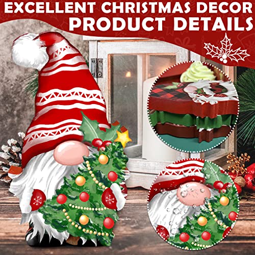 Christmas Wooden Nutcracker Table Centerpieces 4Pcs O415
