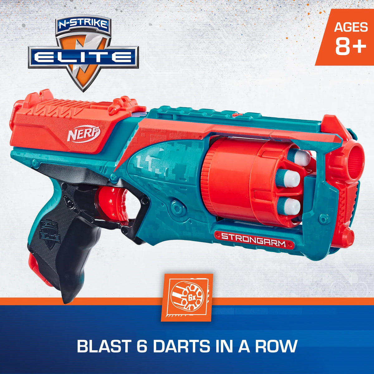 Nerf N-Strike Elite Strongarm Blaster Orange Z232