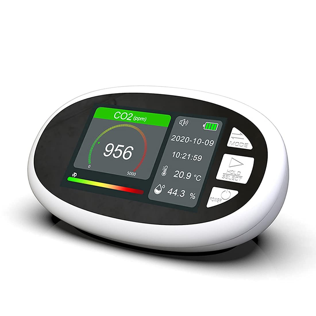 Pack of 2 CO2 Detector with LED Display D325800