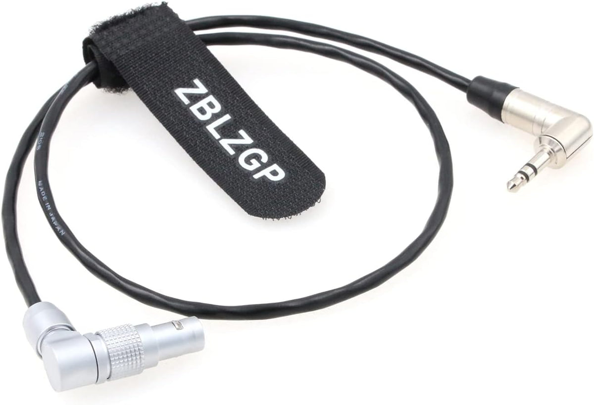 3.5mm TRS to Rotatable 5 Pin Timecode Cable Pack of 2 F906