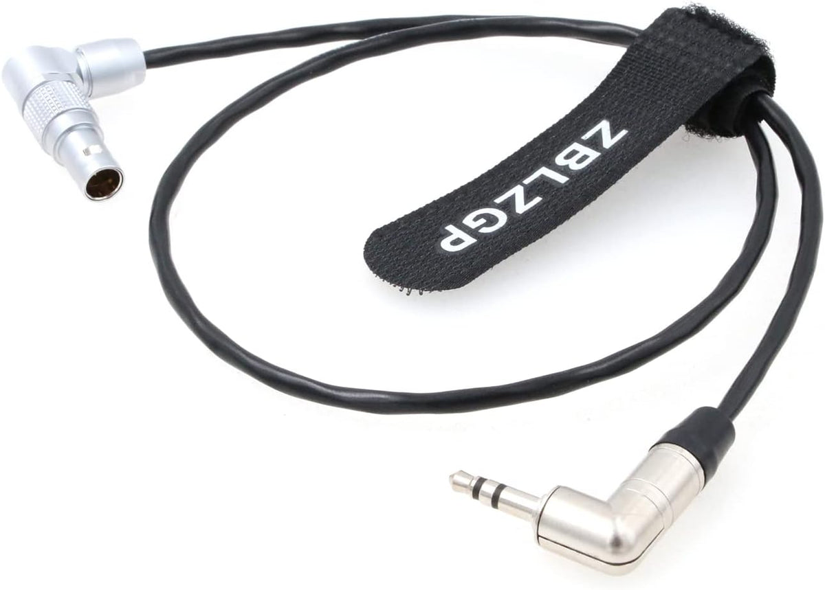 3.5mm TRS to Rotatable 5 Pin Timecode Cable Pack of 2 F906