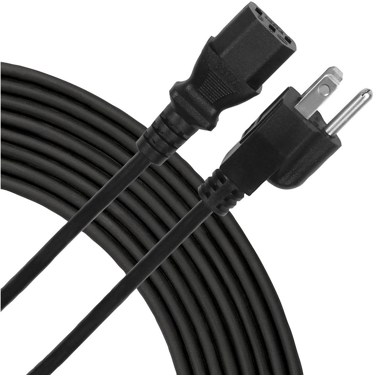 IEC Power Cable 50 ft. Black B4461