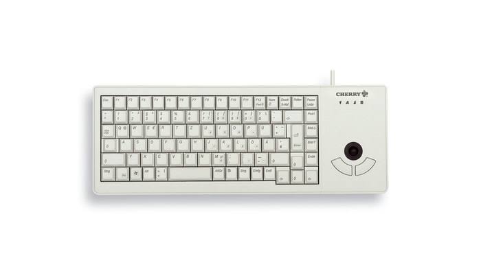 Cherry Xs Trackball Keyboard USB QWERTY US English Grey O858034