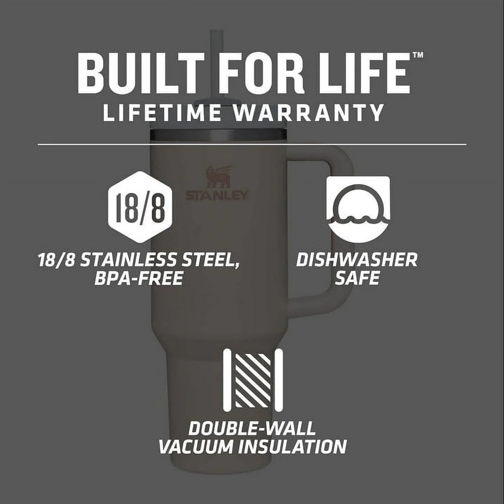 40oz Stainless Steel Tumbler Navy Blue J135