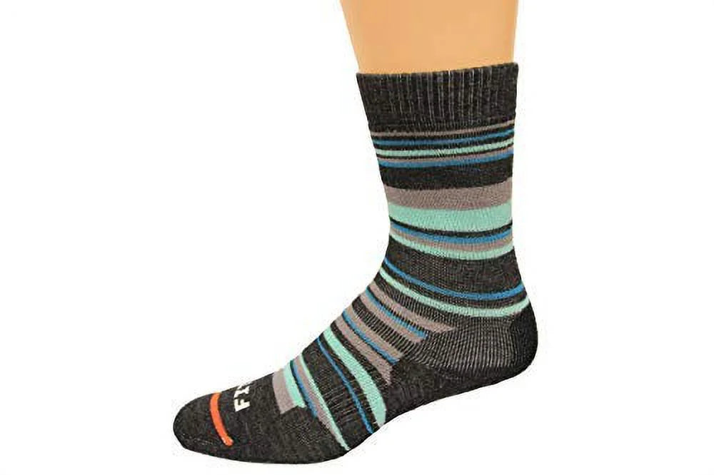 Charcoal Medium Hiker Crew Socks V5785