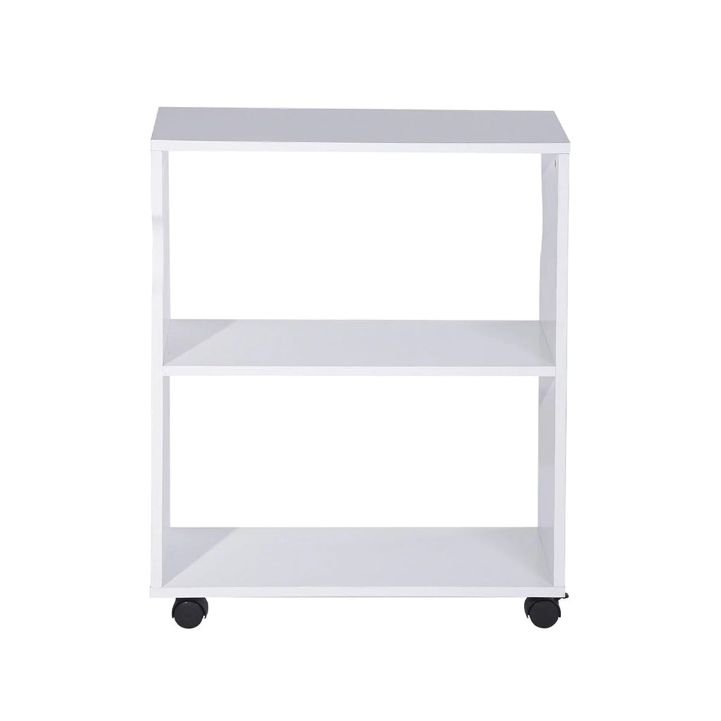 L Shape Computer Desk with Bookcase F915554