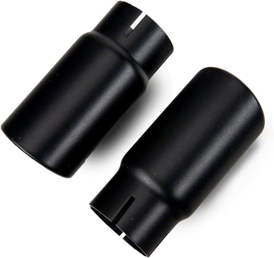 Dual Outlet Axle-Back Exhaust with Black Tips O397373