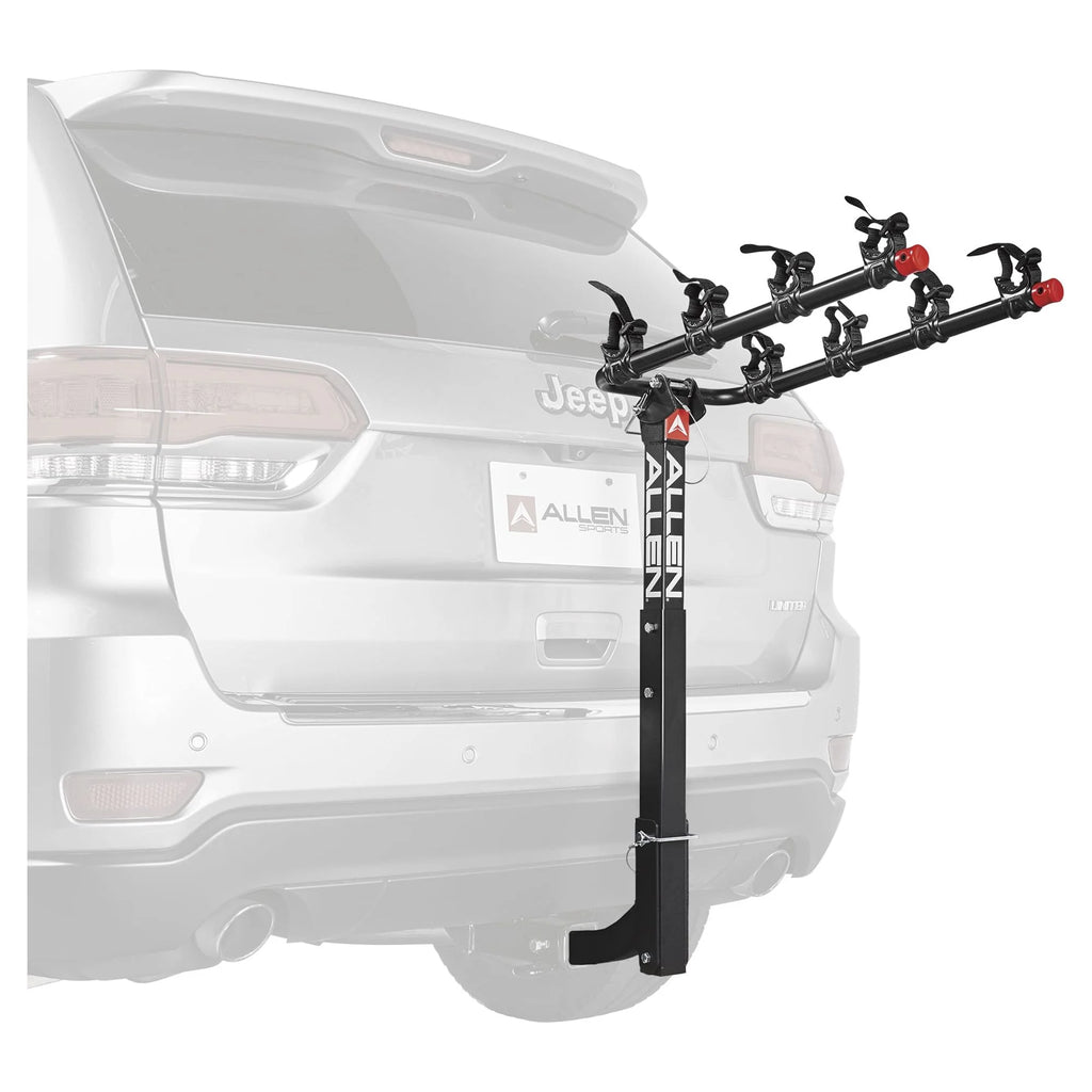 4-Bicycle Hitch Mounted Bike Rack Carrier O87365
