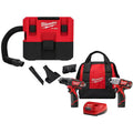 12-Volt Cordless Wet/Dry Vacuum with Drill and Impact Driver Kit R9077