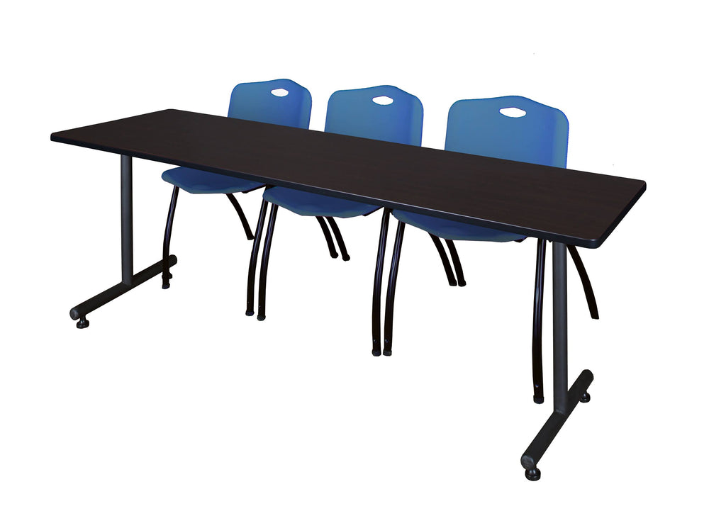 Kobe Training Table with 2 Stack Chairs H54894