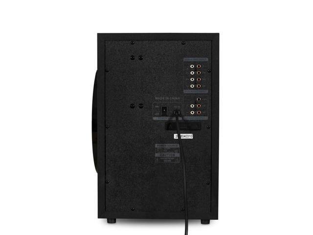 Tower 5.1 Bluetooth Speaker System with Optical Input and Mics V116