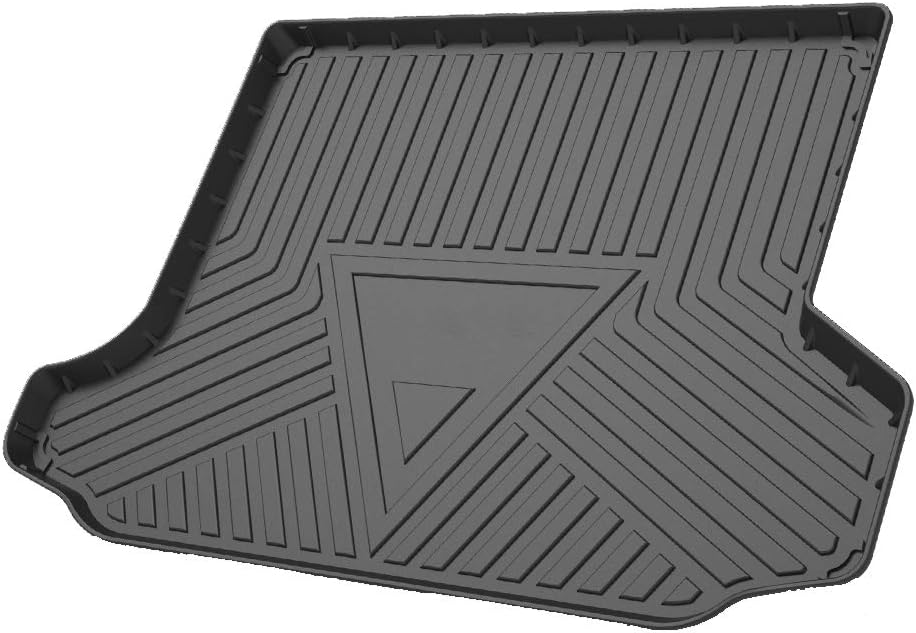 Black Waterproof Rubber Cargo Liner Pack of 2 C884