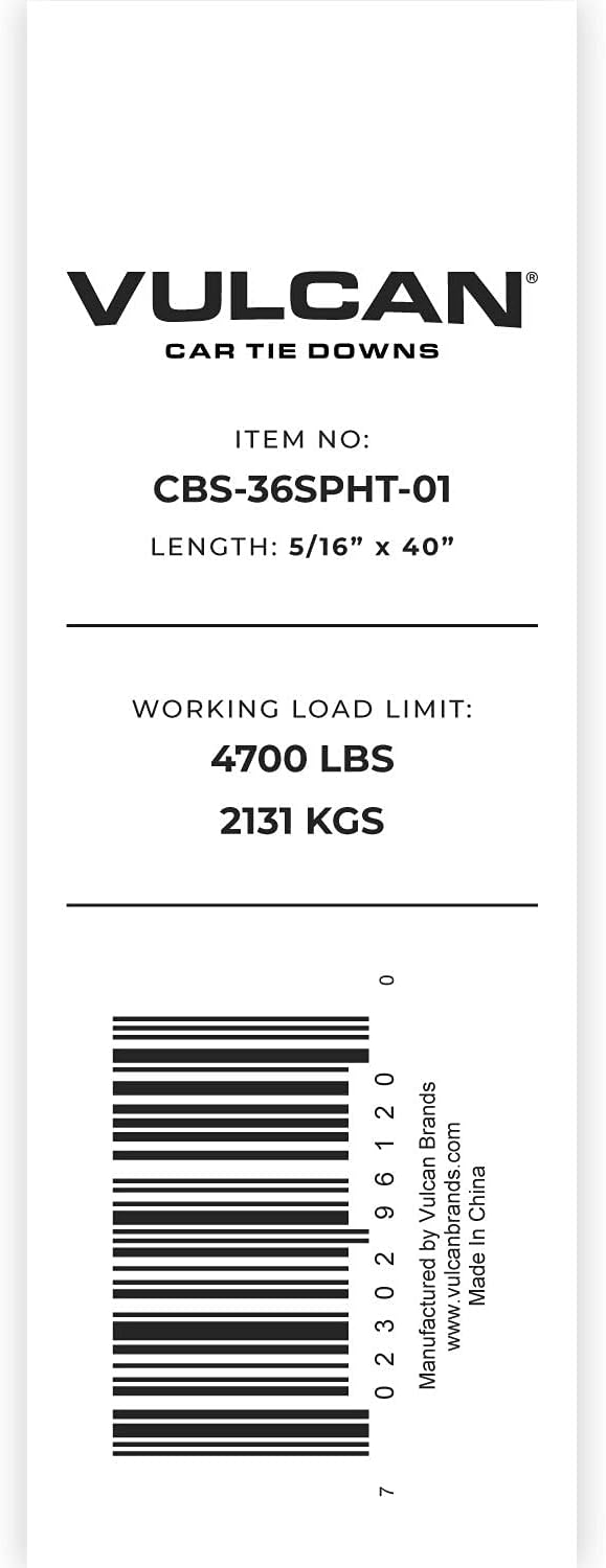 Towing Chain Bridle with 8 Inch J Hooks and Alloy T Hooks, Grade 70 Chain, 40 Inches Long, 4,700 Pound Safe Working Load B163