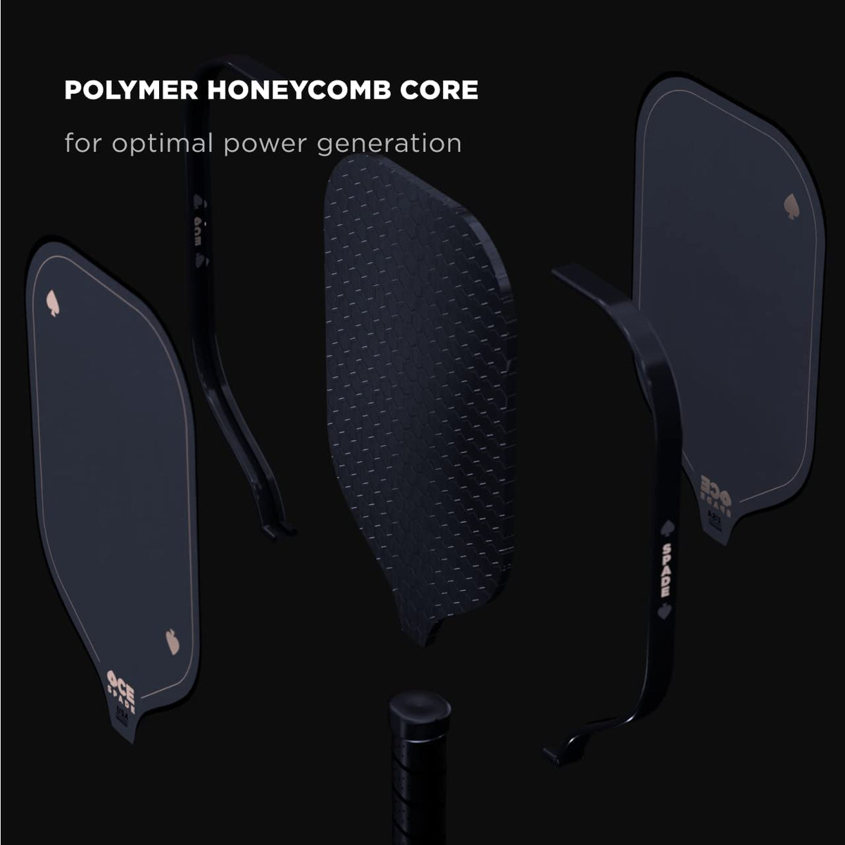 Carbon Fiber Pickleball Paddle N2806