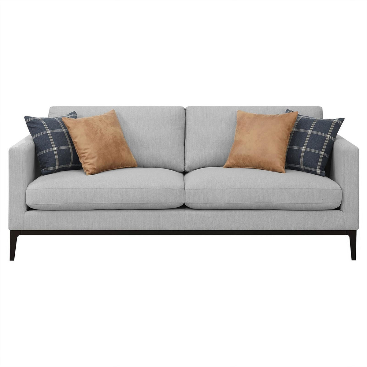 3-piece Fabric Living Room Set in Light Gray F946189