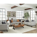 3-piece Fabric Living Room Set in Light Gray F946189