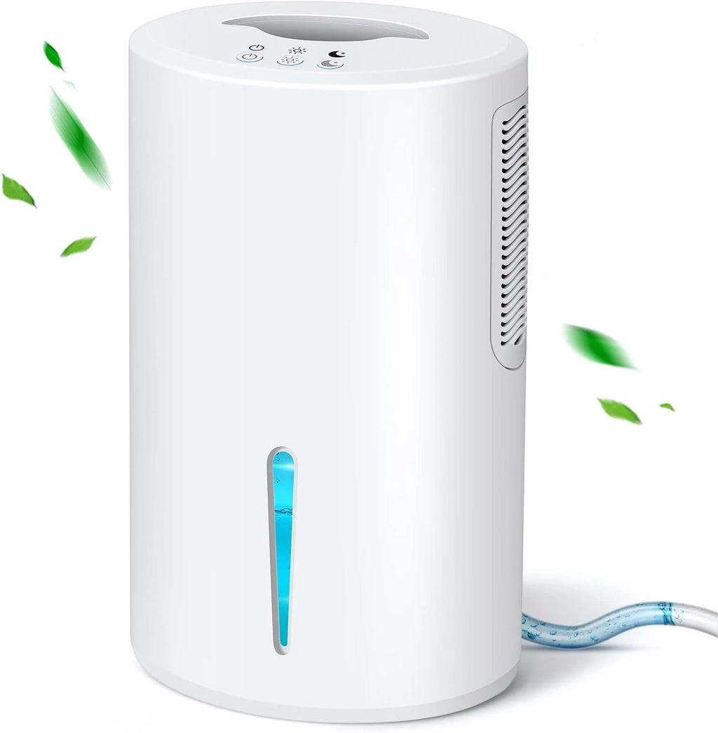 Upgraded Dehumidifier with Drain Hose 68oz Water Tank Y683