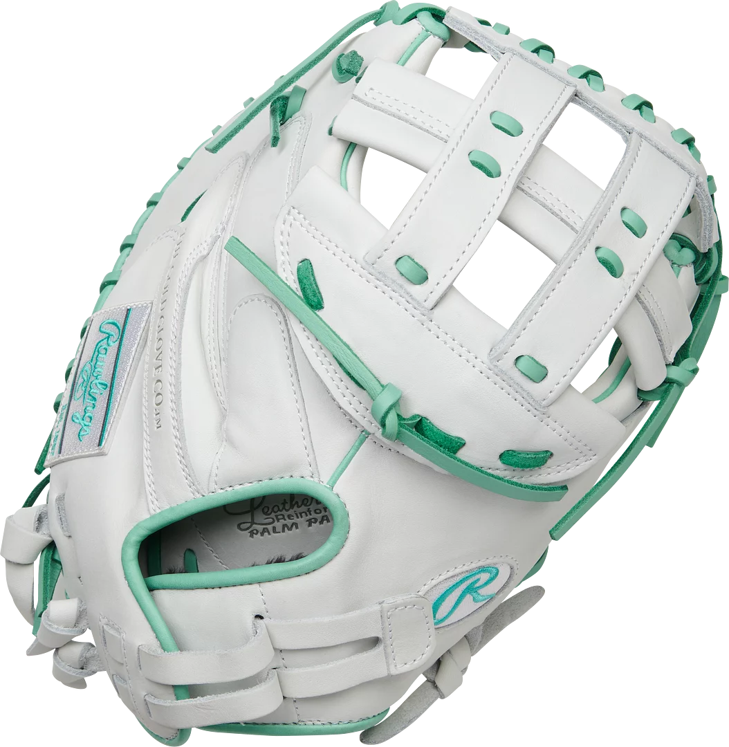 34" Fastpitch Catcher's Mitt White Mint R451