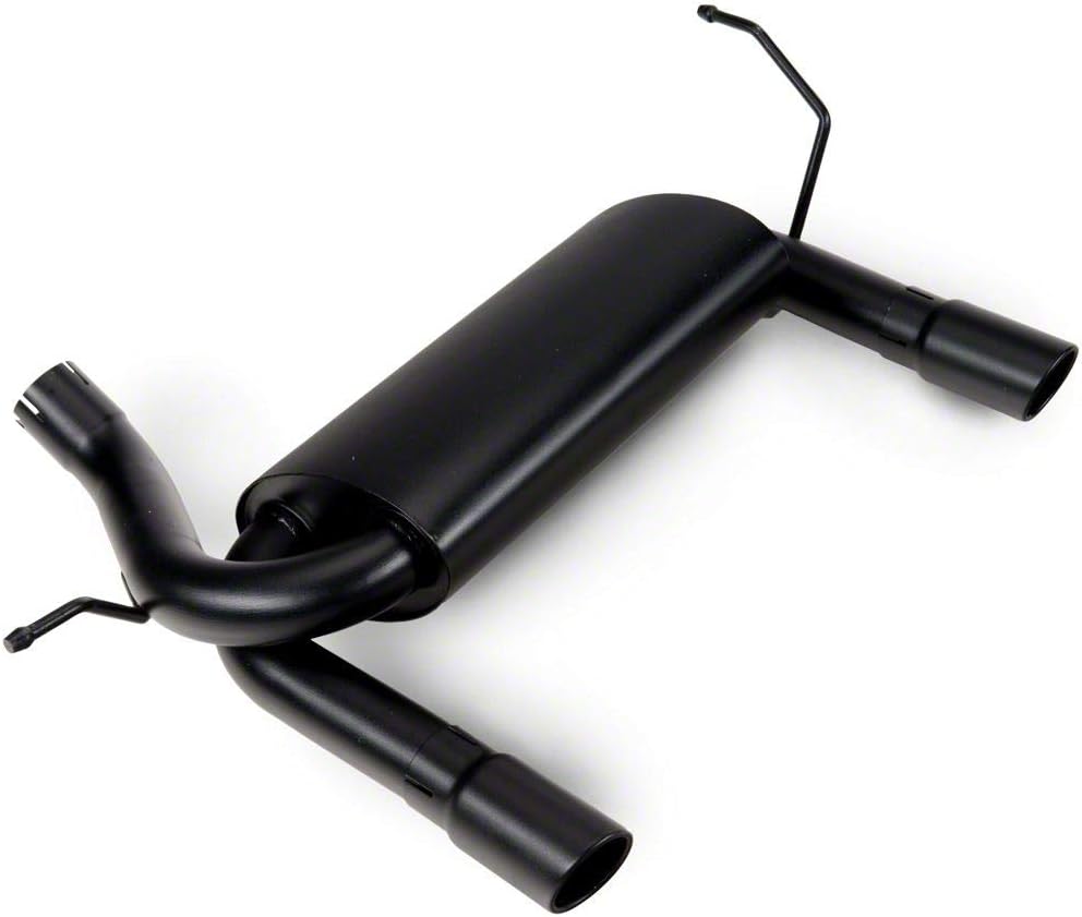 Dual Outlet Axle-Back Exhaust with Black Tips O397373