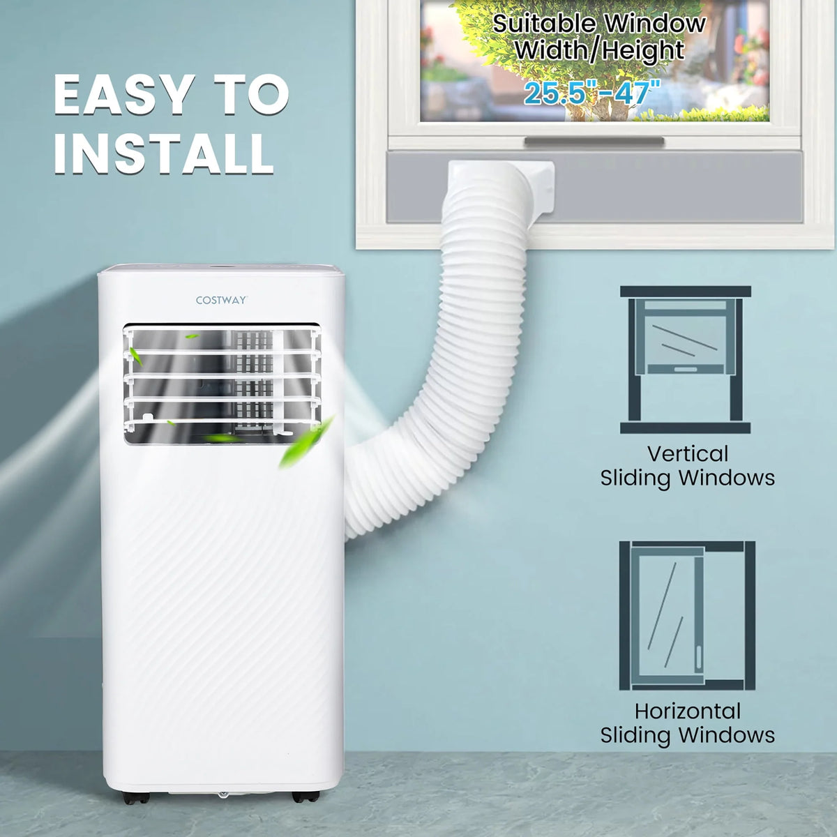 10000 BTU Portable Air Conditioner U634