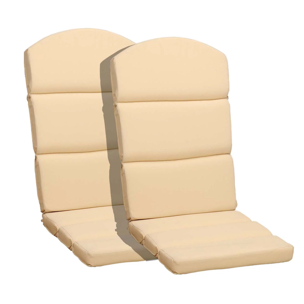 High-Back Olefin Fabric Patio Cushion Set of 2 R850575