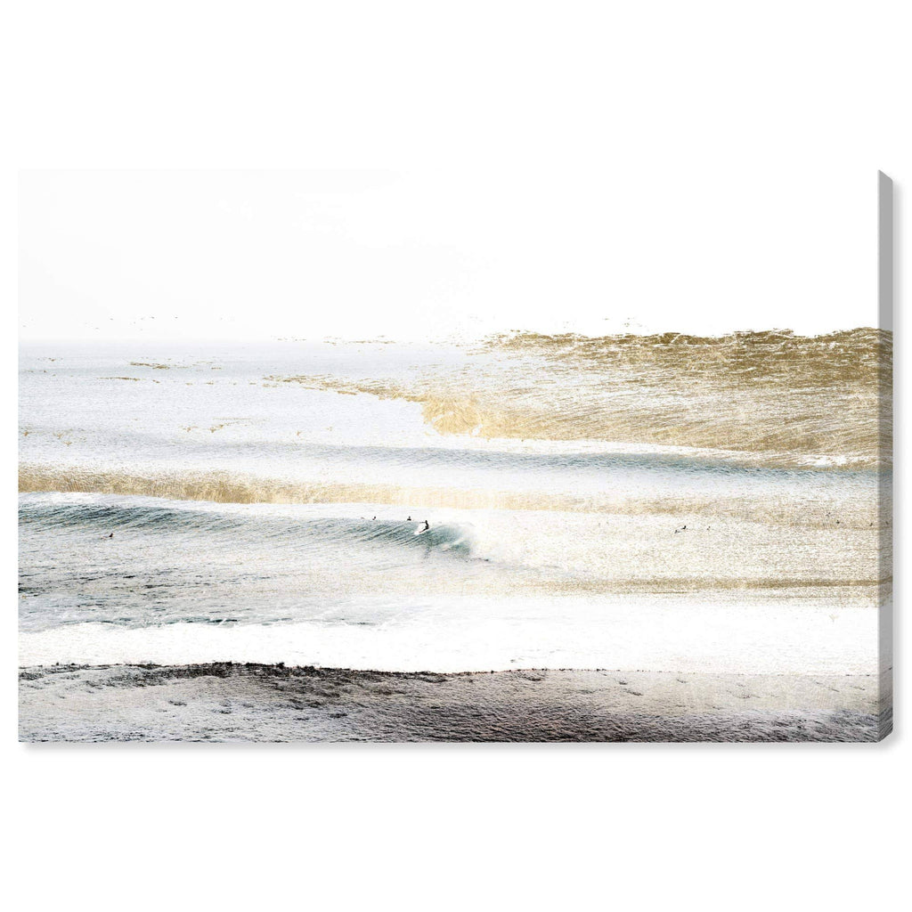 Gold Beach Landscape Coastal Canvas M886766