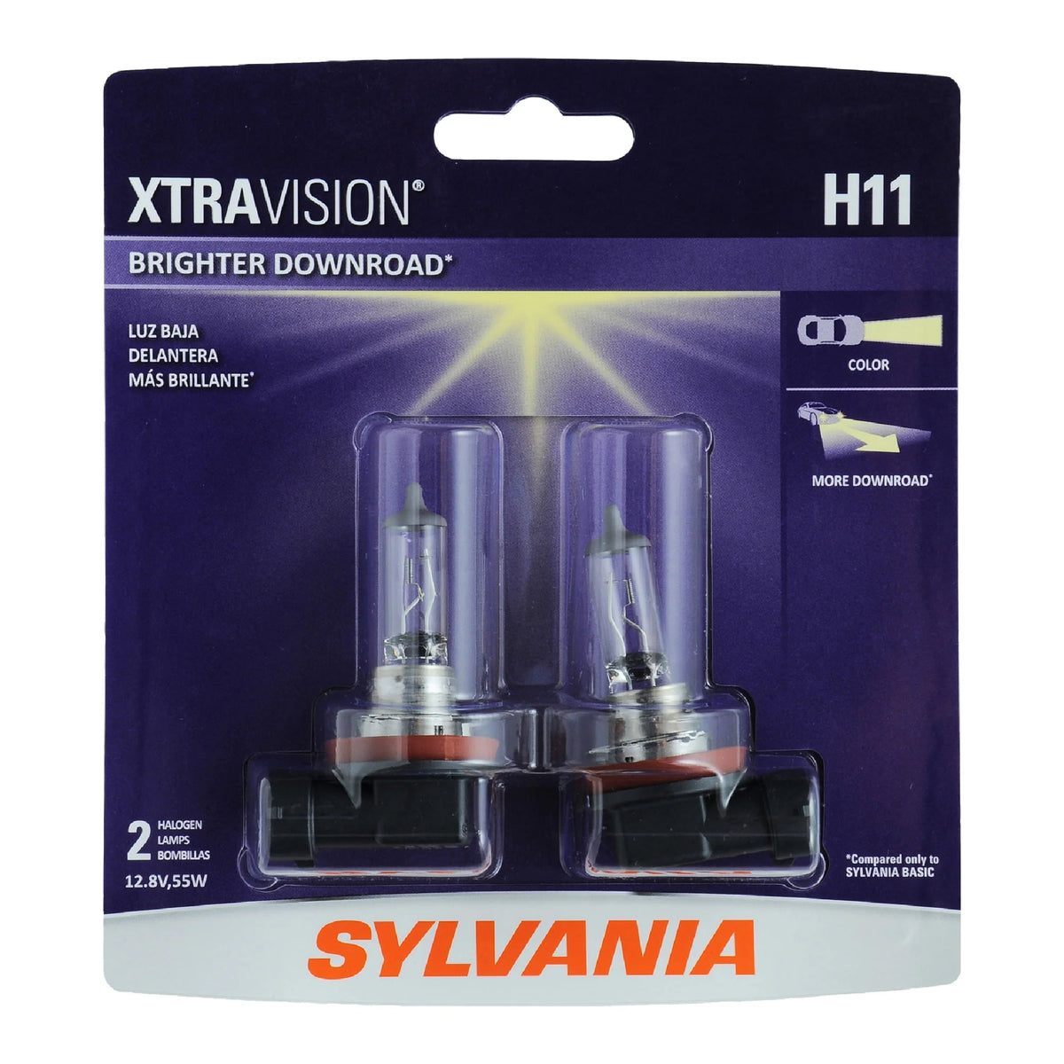 H11 Halogen Headlight Bulb, 2 Pack D856