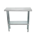 Stainless Steel Work Table with Stainless Steel Under Shelf B260