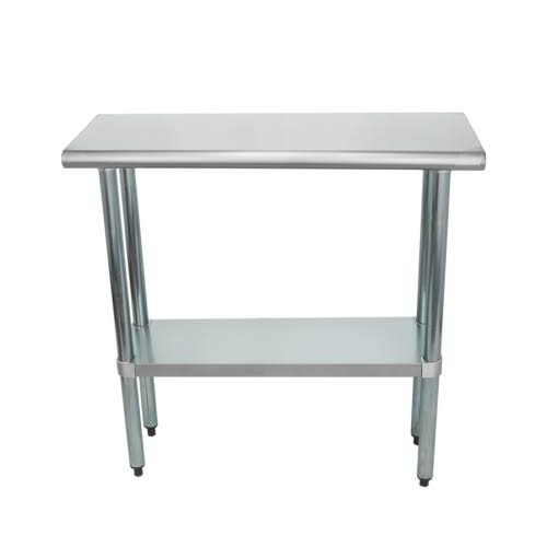 Stainless Steel Work Table with Stainless Steel Under Shelf B260