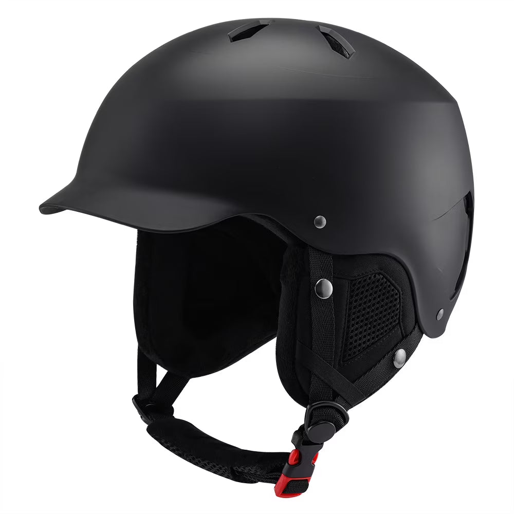 Winter Warm Cycling Helmets with Adjustable Safety M317509