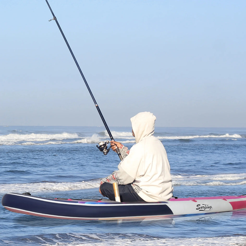 11 Ft Inflatable Stand Up Paddle Board and Sit-on Kayak Set X29344