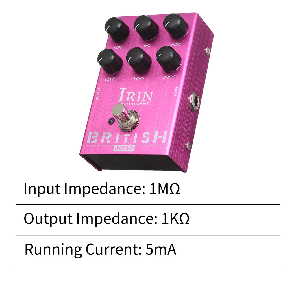 Guitar Effect Pedal Speaker Simulator Purple P123
