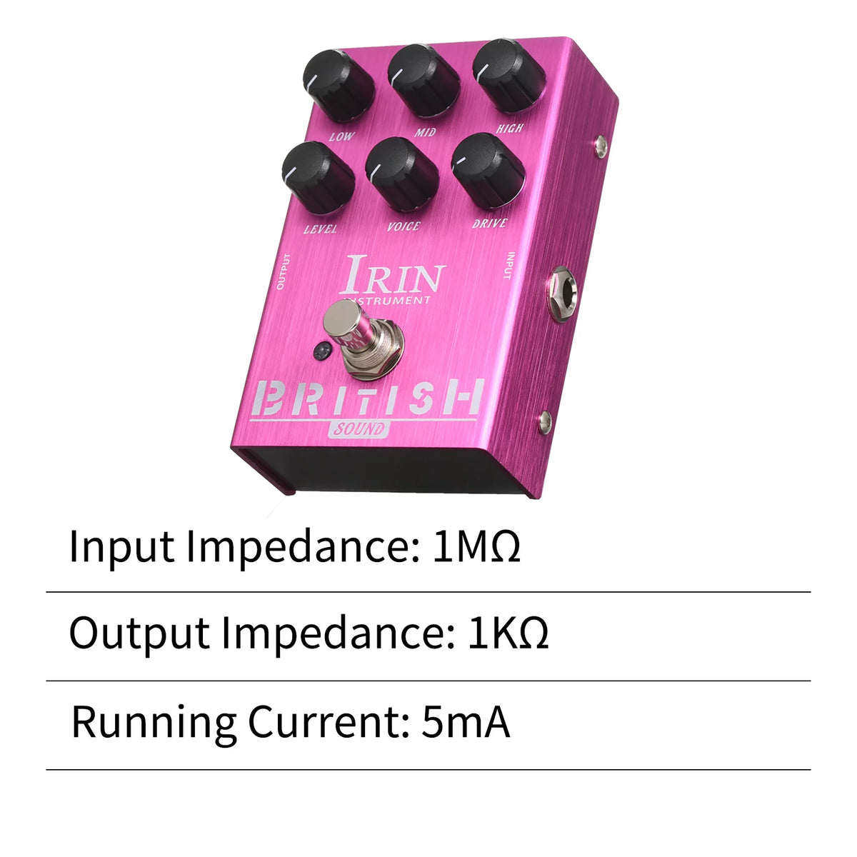 Guitar Effect Pedal Speaker Simulator Purple P123