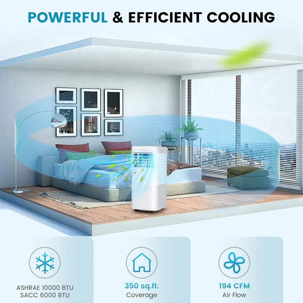 10000 BTU Portable Air Conditioner U634