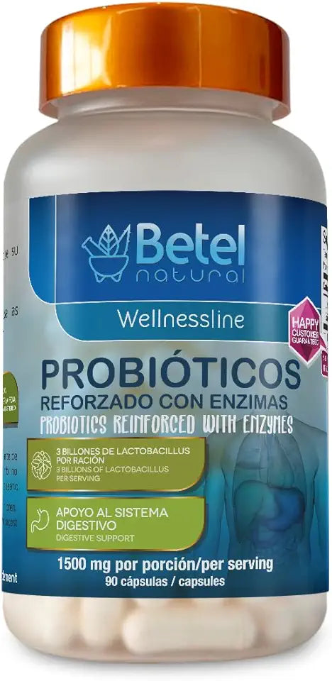 Probiotics with Enzymes Papaya Fruit with Acidophilus 90 Capsules C339