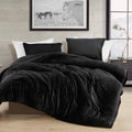Oversized King Black Comforter P832