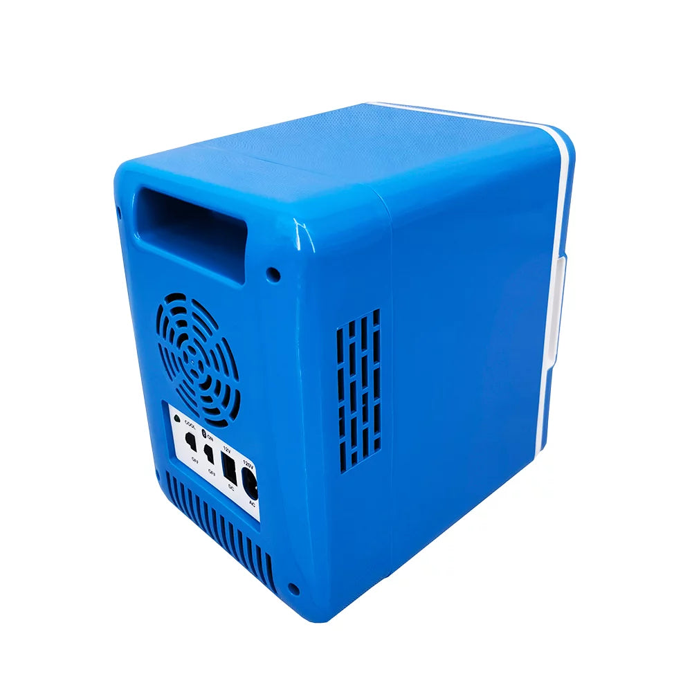 4 Liter 6 Can Capacity Mini Fridge with Bluetooth Speaker P25020