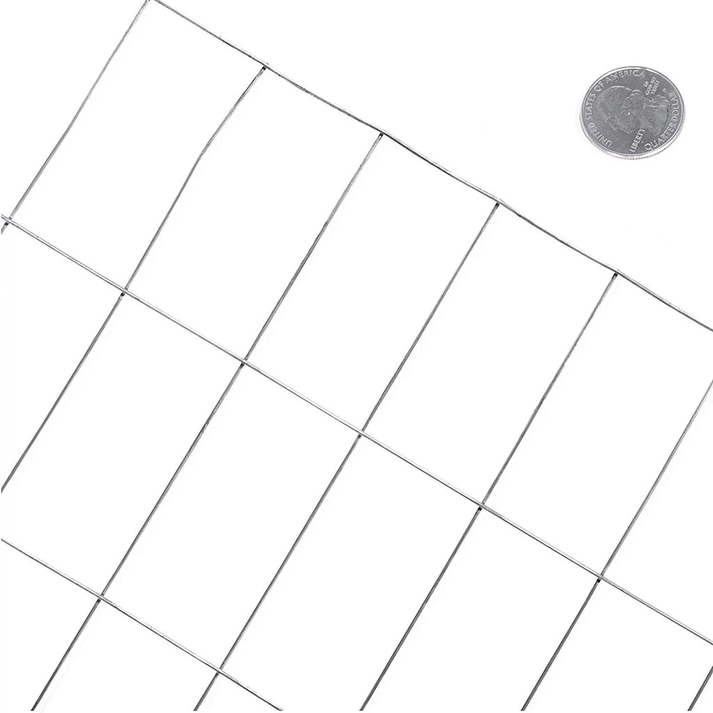 14 Gauge Galvanized Welded Wire Mesh 2 inch by 4 inch 5 ft. x 50 ft. R15063