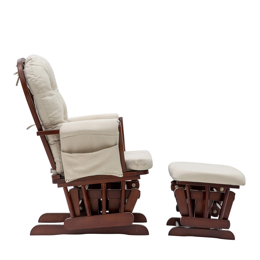 Glider Rocking Chair with Ottoman S39244