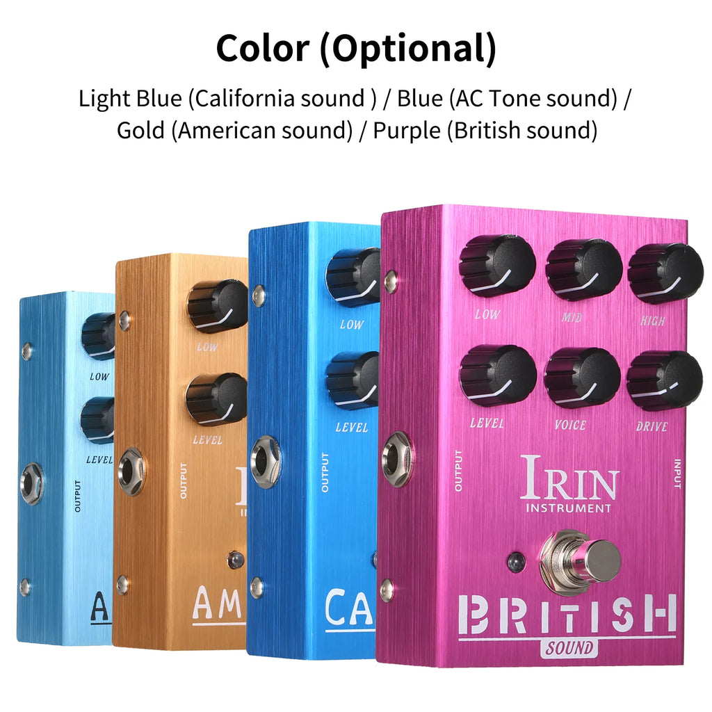 Guitar Effect Pedal Speaker Simulator Purple P123