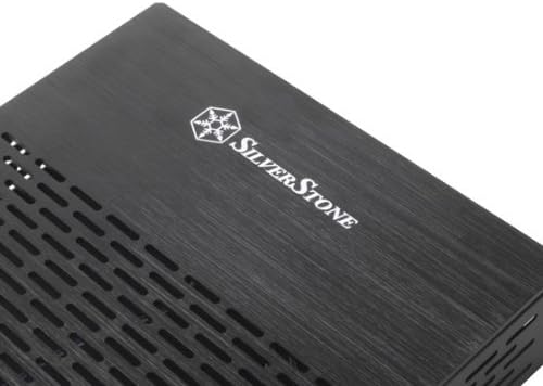 Black Aluminum Top Cover Steel Body Mini-ITX HTPC Case Pack of 2 B5339